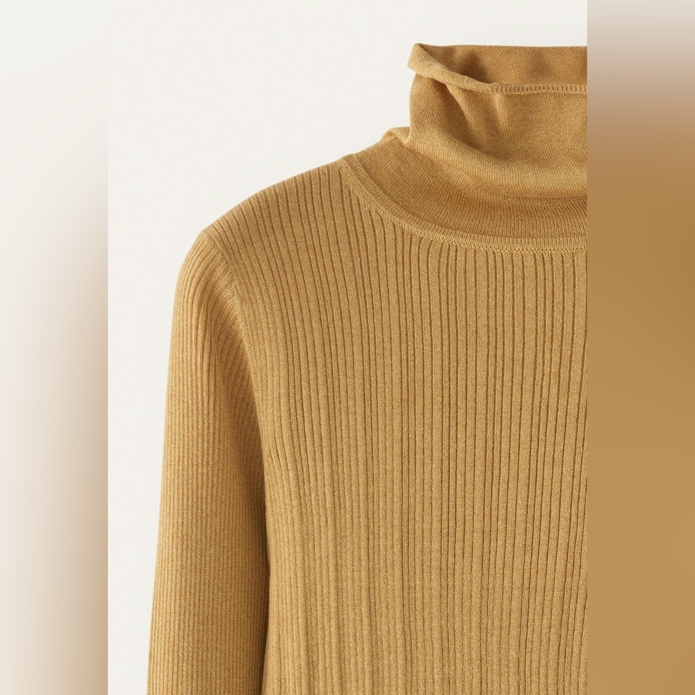 POETRY Ribbed Silk & Cashmere Sweater - Picture 2 of 6